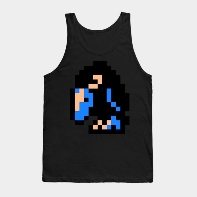 8-Bit Crow Tank Top by Delsman35